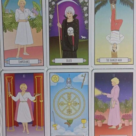 The Golden Girls Tarot 78 Card Deck NWT - Picture 5 of 5